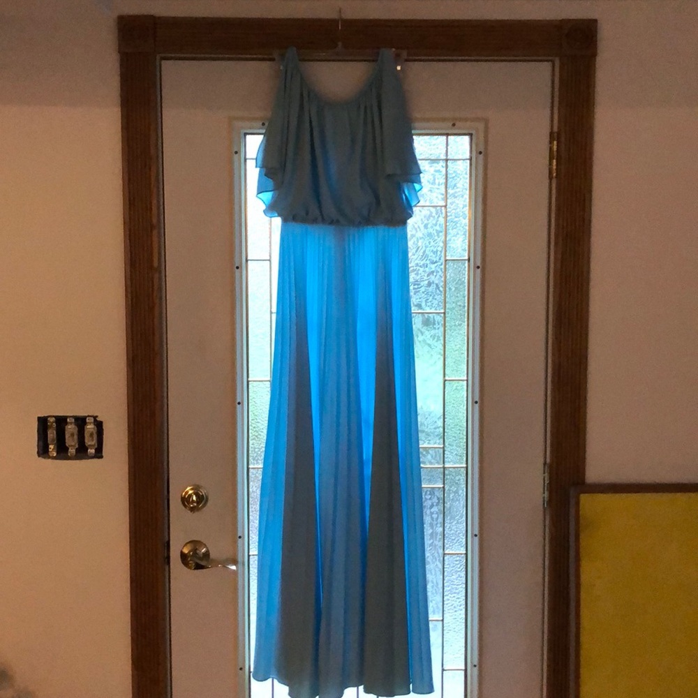 1970’s disco Butterfly sleeve maxi